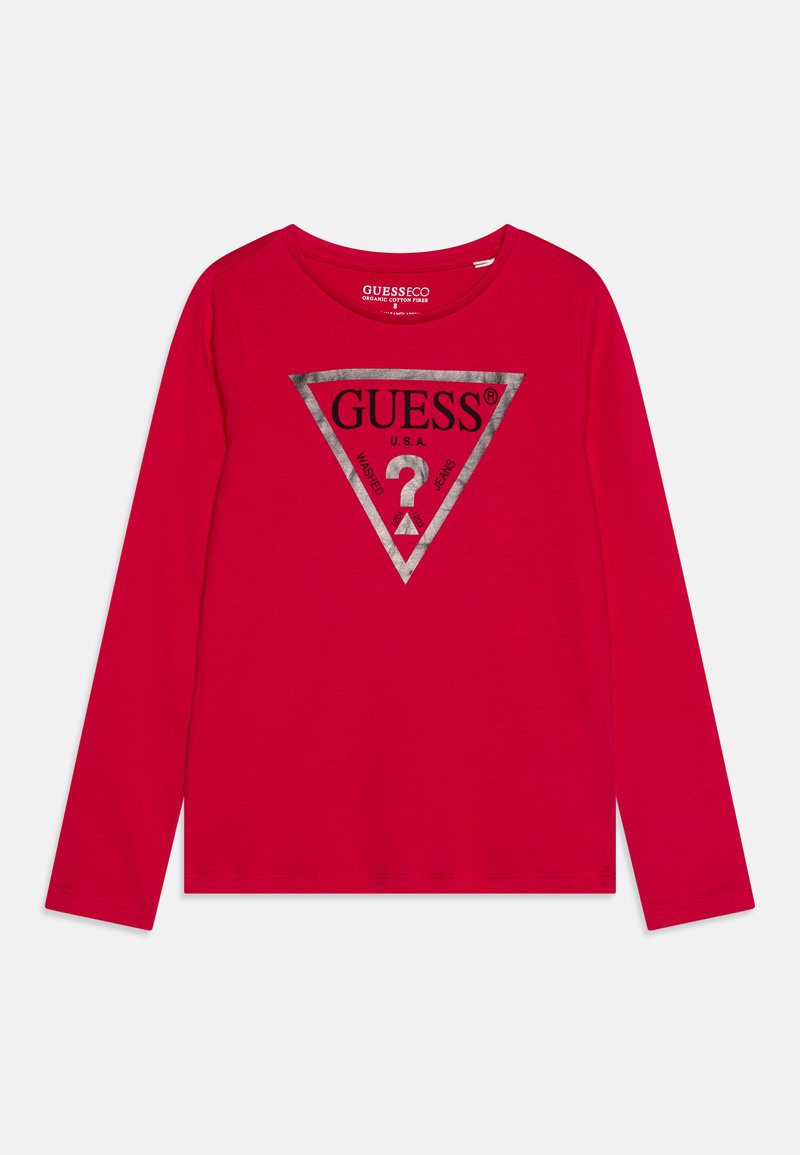 Guess JUNIOR CORE - Topper langermet - cherry passion