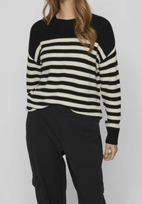 VILA Pullover - black