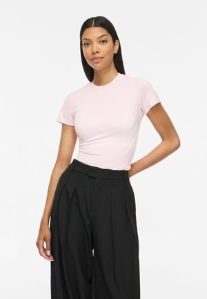 VILA, Short Sleeved VIKENZA Round neck - Lihtne T-särk - cherry blossom