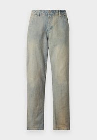DOMINO - Traperice opuštenog kroja - sand vintage wash