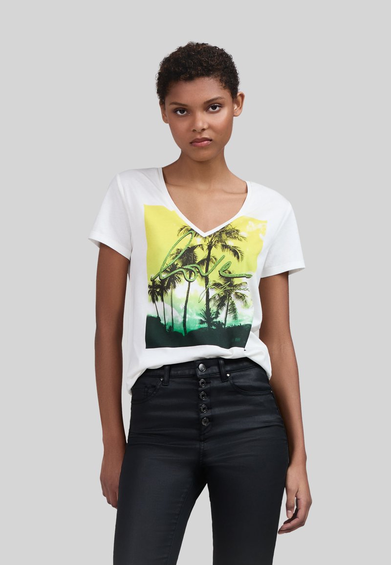 T-shirt IKKS Inscription WHITE - Taille S (36/38) - Occasion Très Bon état