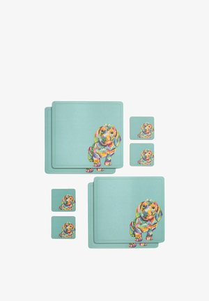 Next, SET OF 8 SAUSAGE DOG PLACEMATS AND COASTERS UNISEX - Podkładka