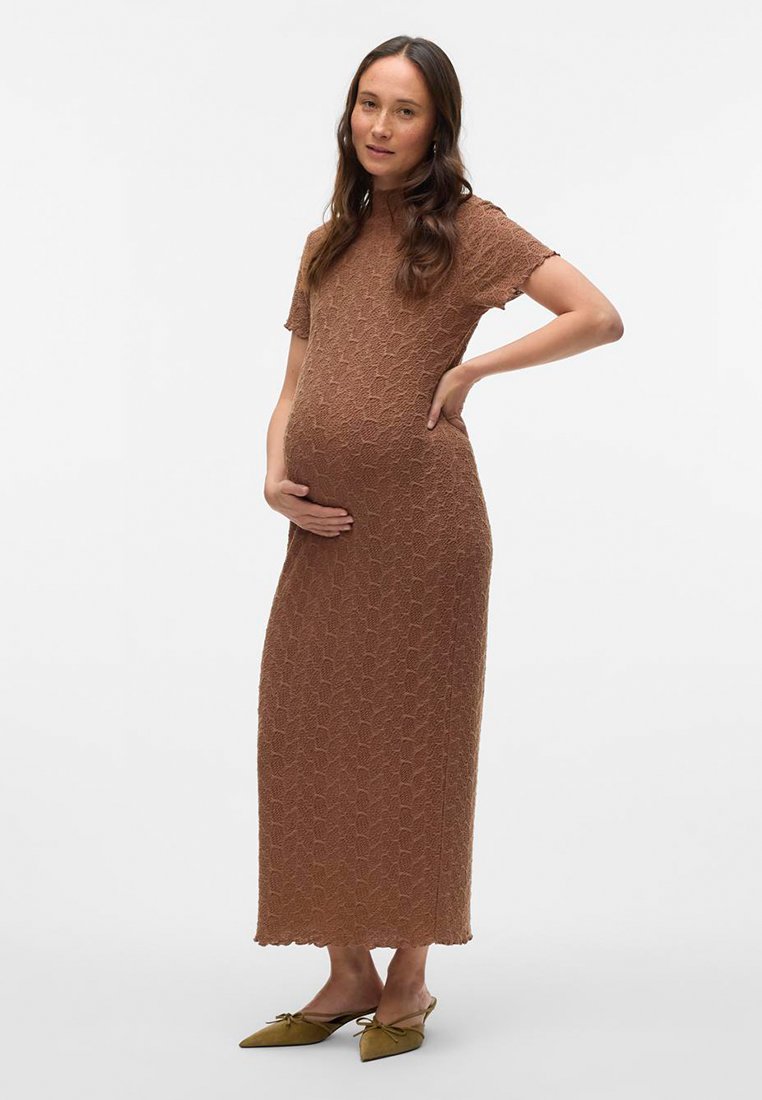 Mamalicious Maxi-jurk tan