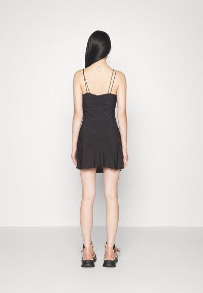 DESIGNERS REMIX VALERIE SHORT TIE DRESS - Cocktail φόρεμα / Φόρεμα για πάρτι - black