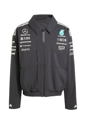 adidas Originals MERCEDES - AMG PETRONAS FORMULA ONE TEAM MEN - Chaqueta de entrenamiento - black white