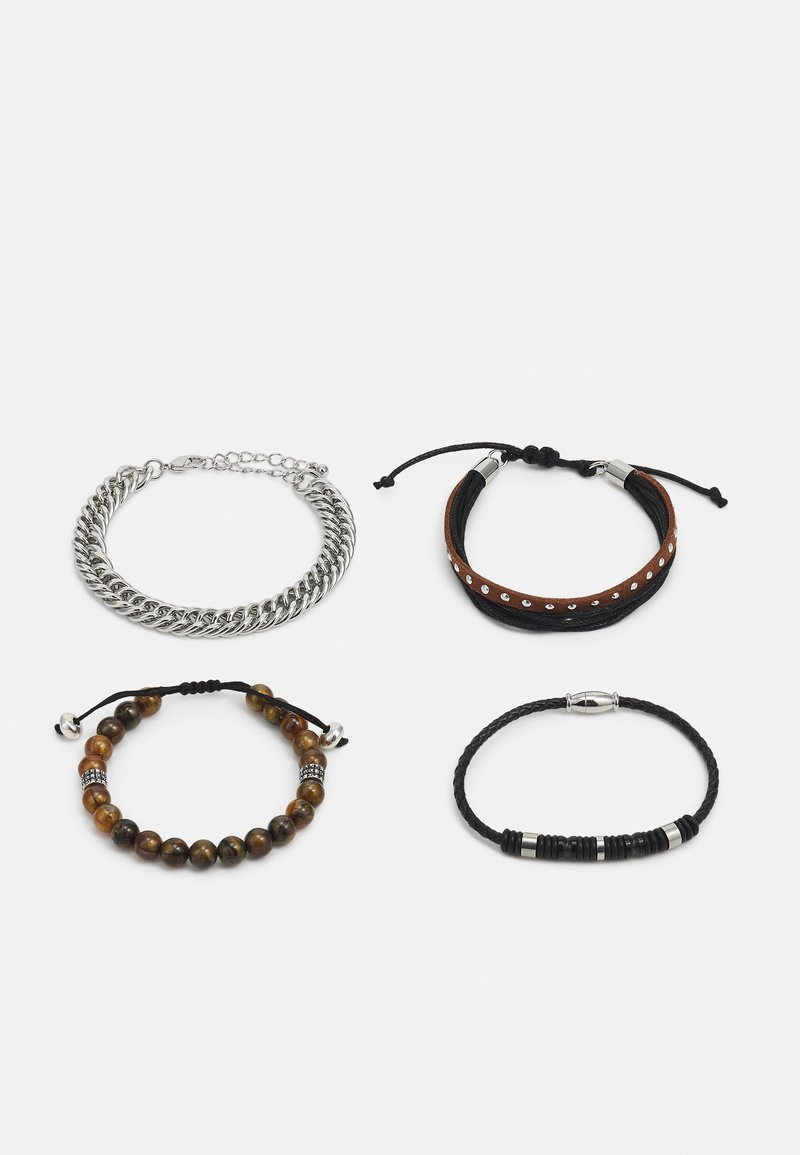 pier-one-4-pack-rannekoru-silver-coloured-hopeanv-rinen-zalando-fi