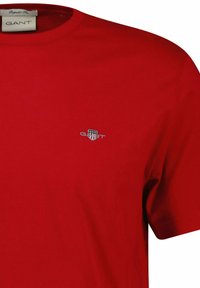 GANT SHIELD - T-Shirt basic - rot ruby