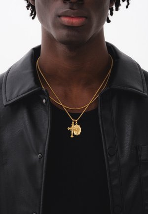 Common Lines DOUBLE UP UNISEX SET - Collier - gold-coloured
