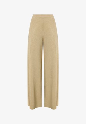 Malina, AMMIE METALLIC MILANO - Wide Leg - pale gold