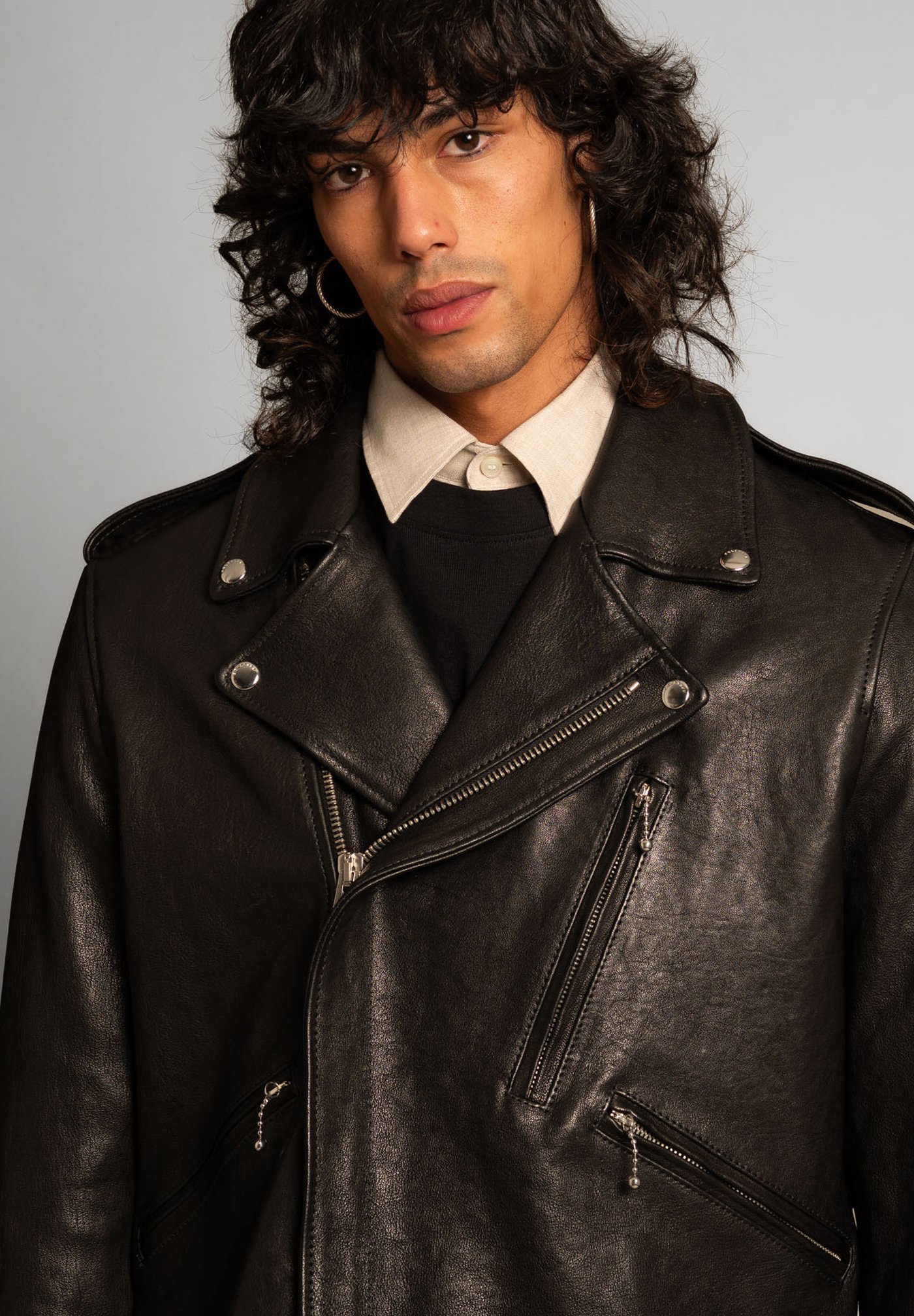 Belstaff RIDER - Leather jacket - schwarz/black - Zalando.co.uk