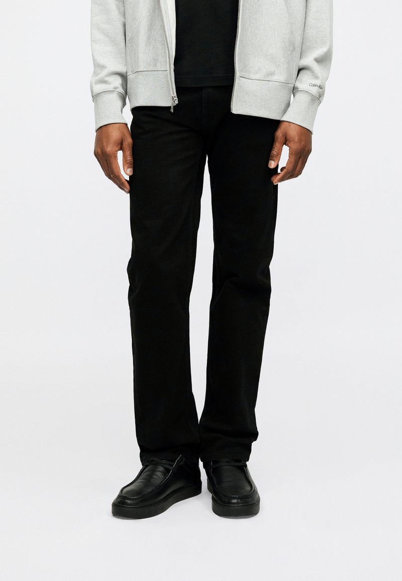 Calvin Klein Jeans STANDARD STRAIGHT CLASSIC - Džíny Straight Fit - classic black