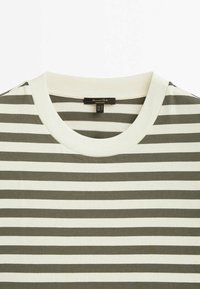 Massimo Dutti T-shirt imprimé - khaki