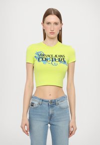 Versace Jeans Couture T-shirts med print - kiwi