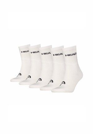Head UNISEX 5ER PACK - ALL SPORTS SHORT CREW ECOM - Chaussettes - weiß