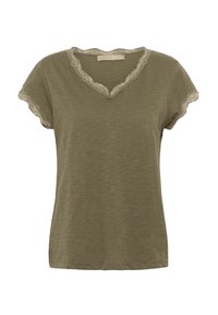 Unselected, burnt olive