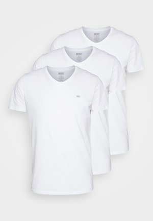 Diesel UMTEE MICHAEL 3 PACK - Tílko - white