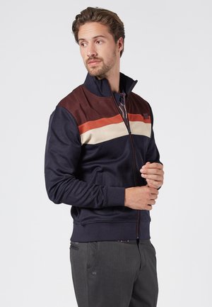 WHEN YOU RE GONE - WITH FASTENING - Zip-up sweatshirt - dark blue