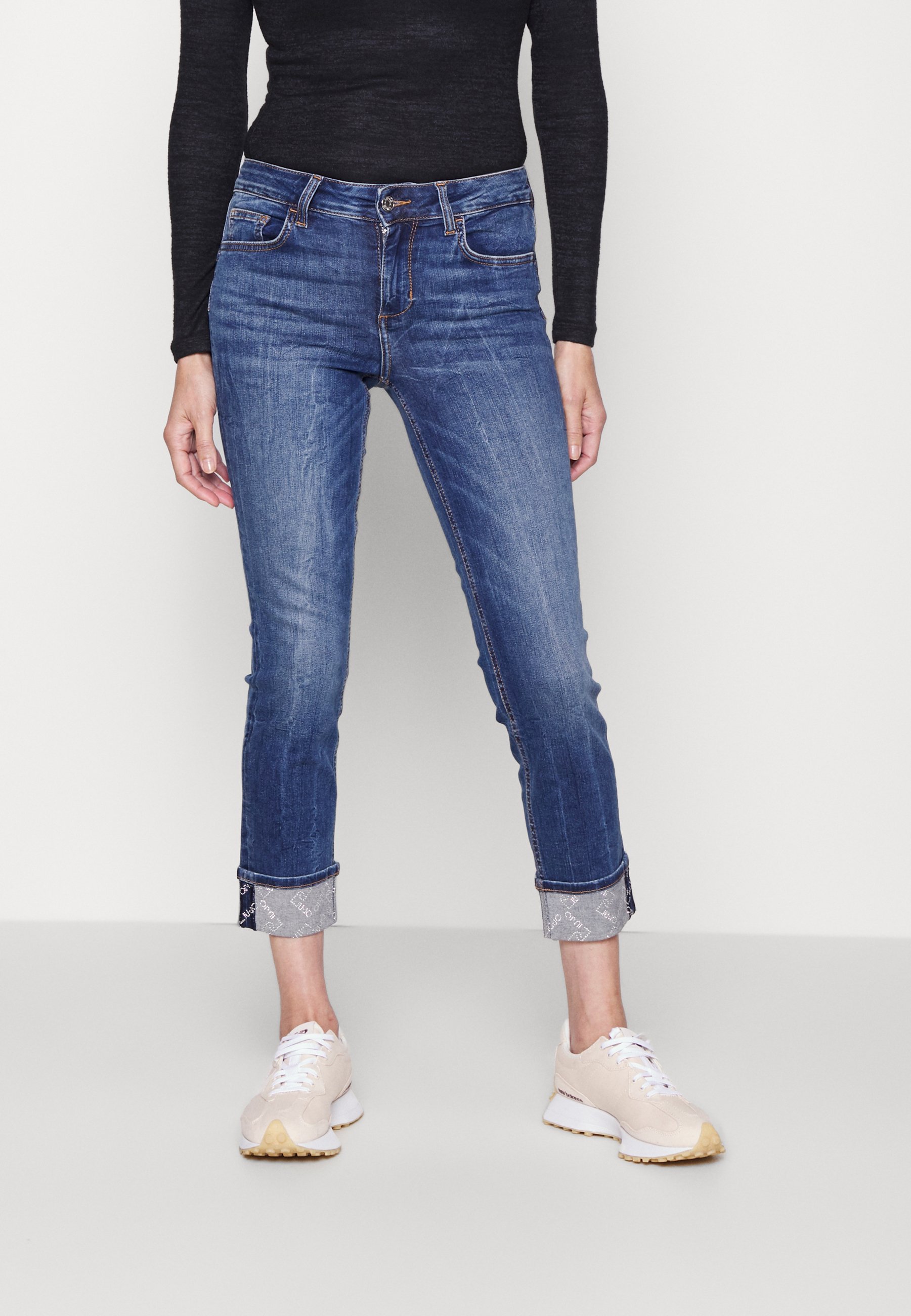 Liu Jo MONROE - Vaqueros pitillo - dark blue/azul oscuro -