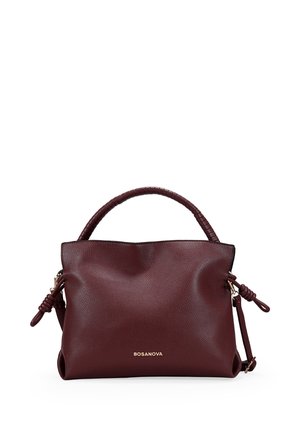 DE CON LOGO - Bolso de mano - burdeos