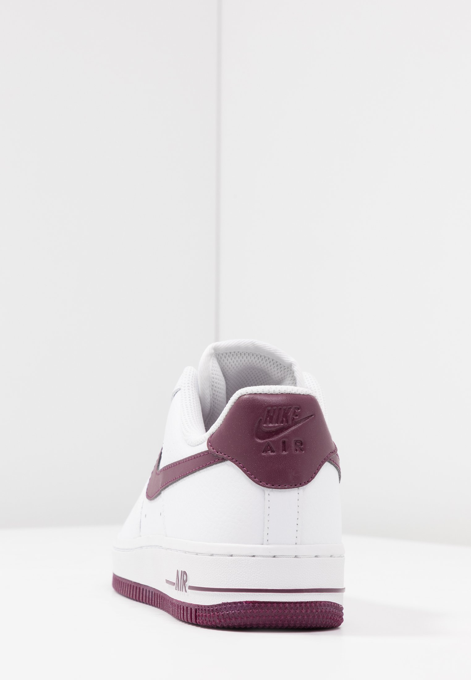 nike air force 1 white bordeaux