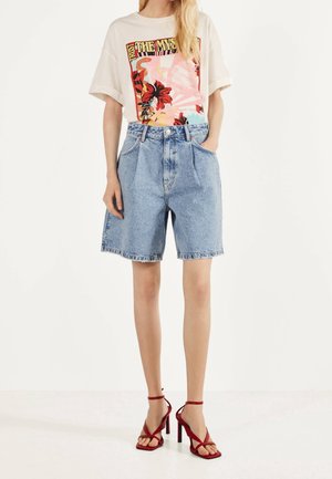 Bershka Szorty jeansowe