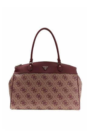 TRAVEL DELUXE DOME  - Cabas - burgundy logo