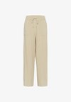 KAMILIA LONG WIDE - Pantalon classique - feather gray
