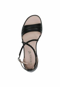 Caprice Páskové sandály  - black nappa