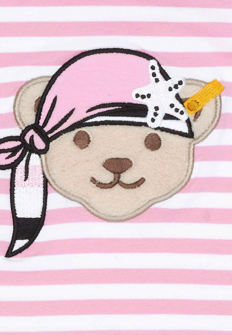 Kinder T-Shirts | Steiff KURZARM BEACH PLEASE MIT TEDDYKOPF T-Shirt print sweet lilac/rosa - JH21108 Kinder T-Shirts | Steiff KURZARM BEACH PLEASE MIT TEDDYKOPF T-Shirt print sweet lilac/rosa - JH21108