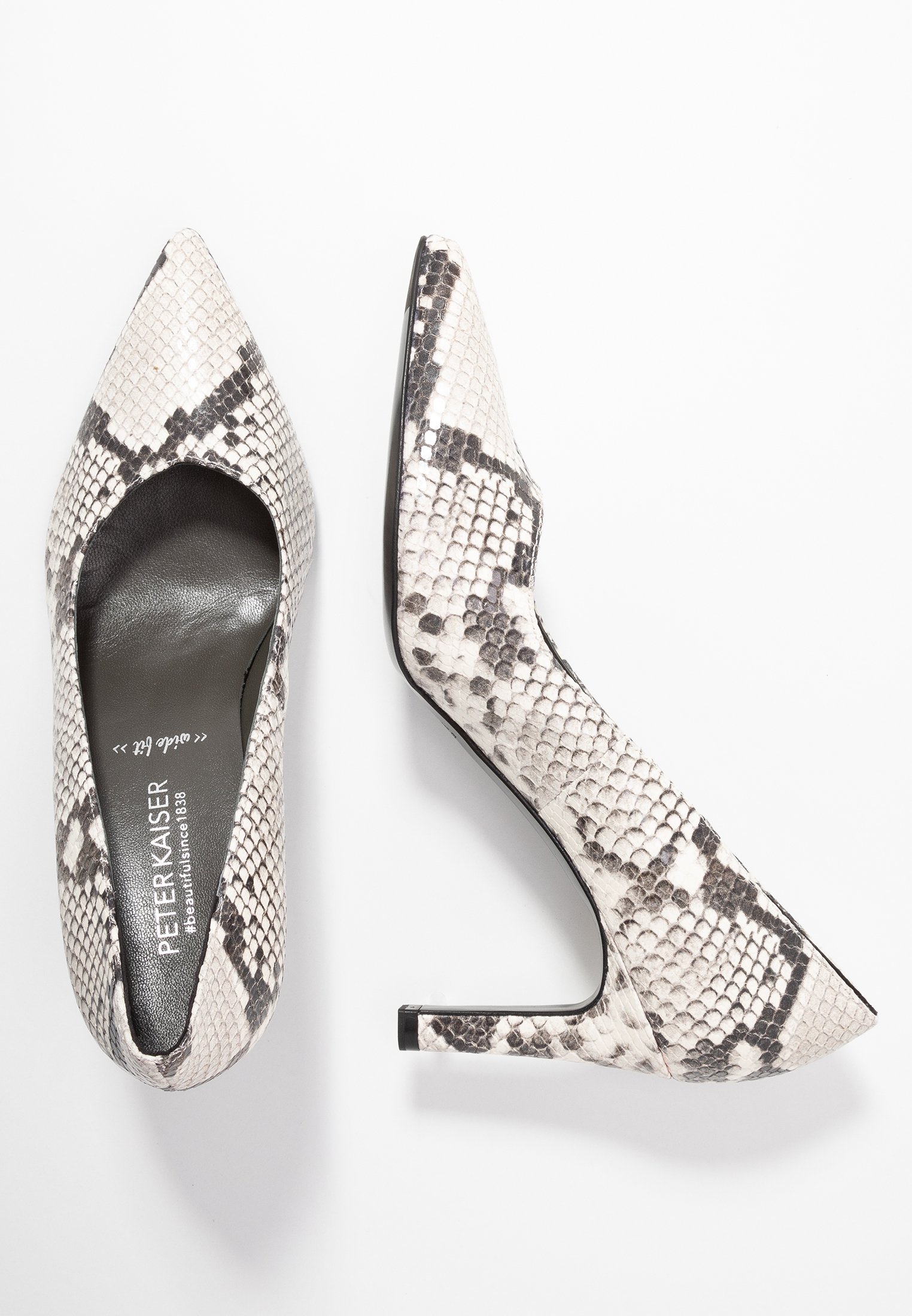Peter Kaiser Wide Fit WIDE FIT TELSE - Klassiske pumps - biscotti/inguana Peter Kaiser Wide Fit WIDE FIT TELSE - Klassiske pumps - biscotti/inguana