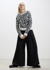 Calliope TINTA UNITA - Pantaloni - nero