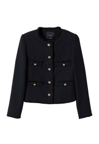 Mango Chaqueta fina - black