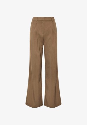 Long Tall Sally, TALL WIDE LEG TROUSERS - Pantaloni - light brown