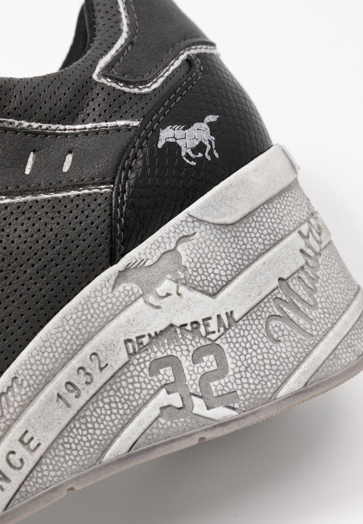 Mustang Sneakers laag - schwarz/Zwart - Zalando.nl