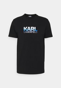KARL LAGERFELD CREWNECK - Marškinėliai su spaudiniu - black
