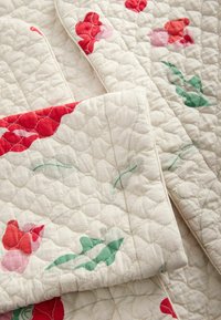 QUILTED - Lehká bunda - ecru cream floral print
