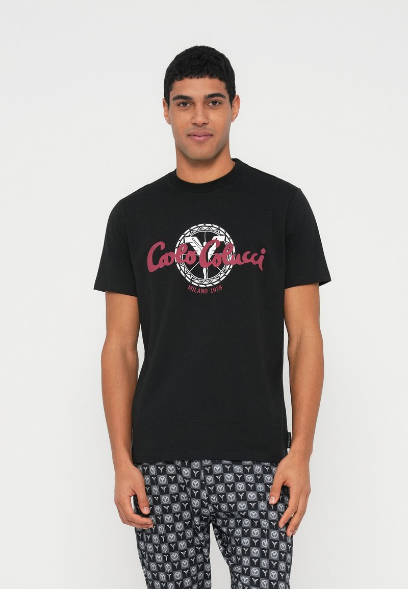 carlo colucci T-shirt print meerkleurig