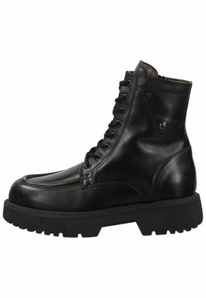 Bottines à plateau - nero