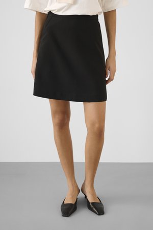 Soaked in Luxury SLCORINNE ALINE - A-lõikeline seelik - black