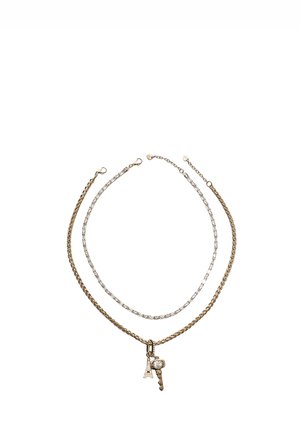 SET OF 2 PACK RHINESTONE - Collana - gold-coloured