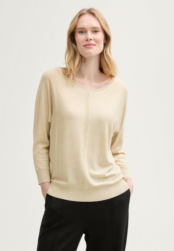 Strickpullover - summer beige melange
