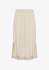 PIGAOSZ SKIRT - Jupe trapèze - creme