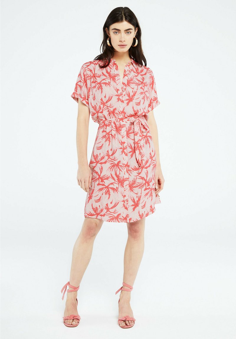 Fabienne Chapot Blousejurk donkerroze Fabienne Chapot Blousejurk donkerroze