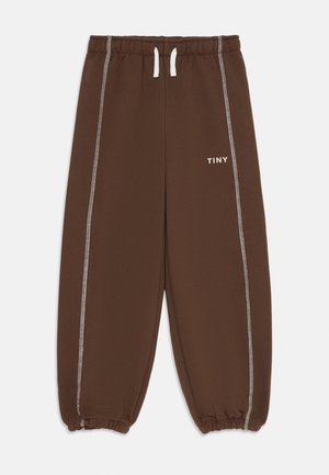 CONTRAST UNISEX - Tracksuit bottoms - dark brown