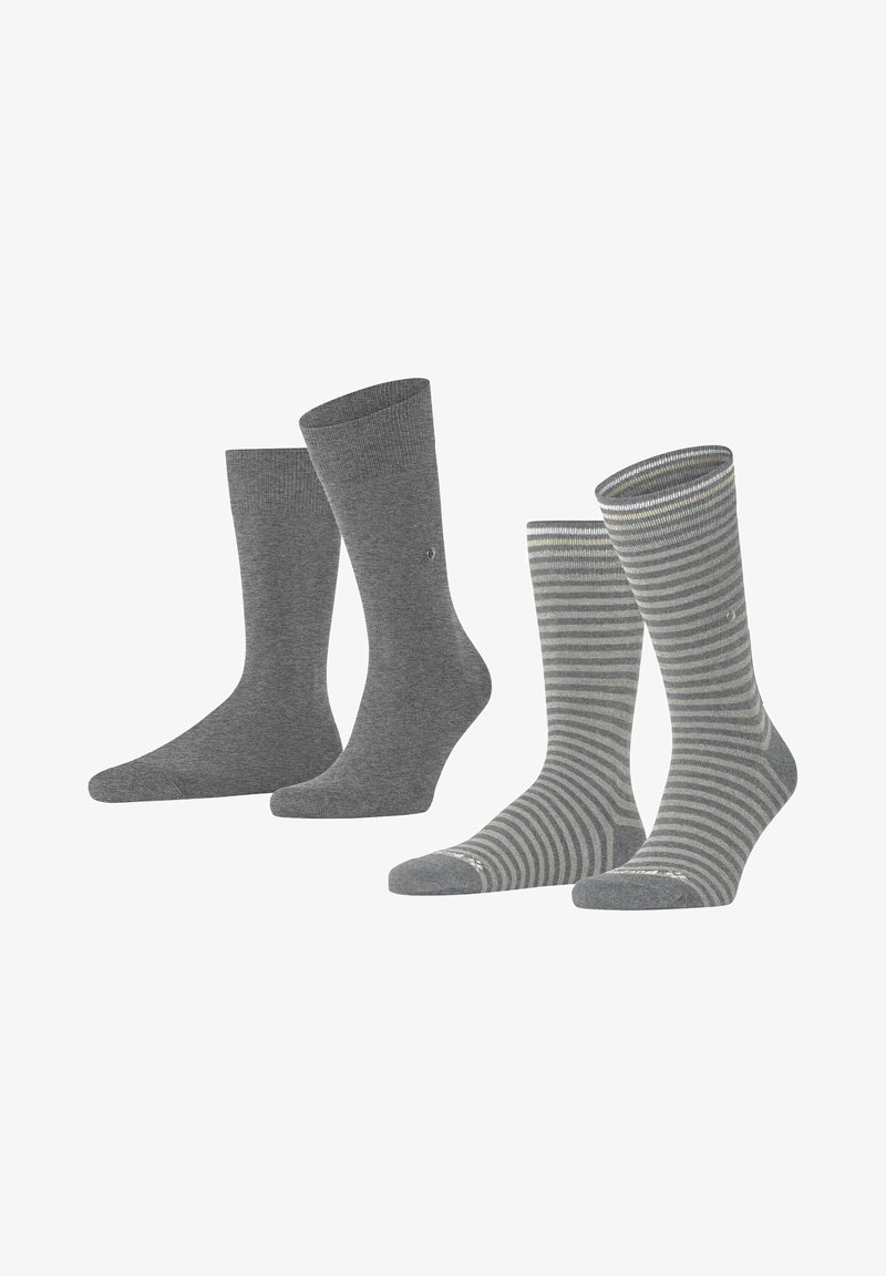 Burlington ONE SIZE EVERYDAY STRIPE SO - MIXED 2-PACK - Socks - grau