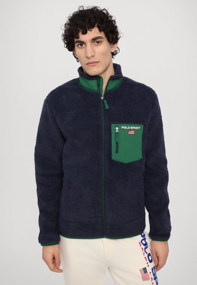 Polo Ralph Lauren LONG SLEEVE UNISEX - Φλις μπουφάν - cruise navy/new forest