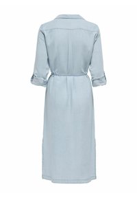 ONLY ONLCHARIS MIDI - Džinsa auduma kleita - light blue denim