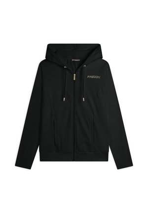 TIME TO SHINE - Sudadera con cremallera - nero