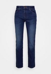 Não selecionado, dark-blue denim