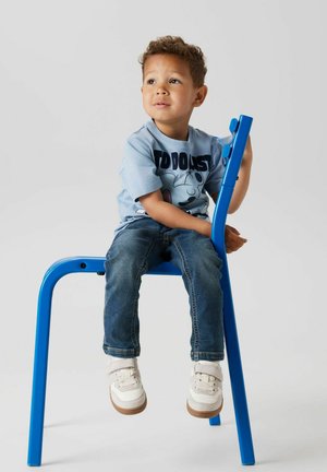 Name it T-Shirt print - dusty blue